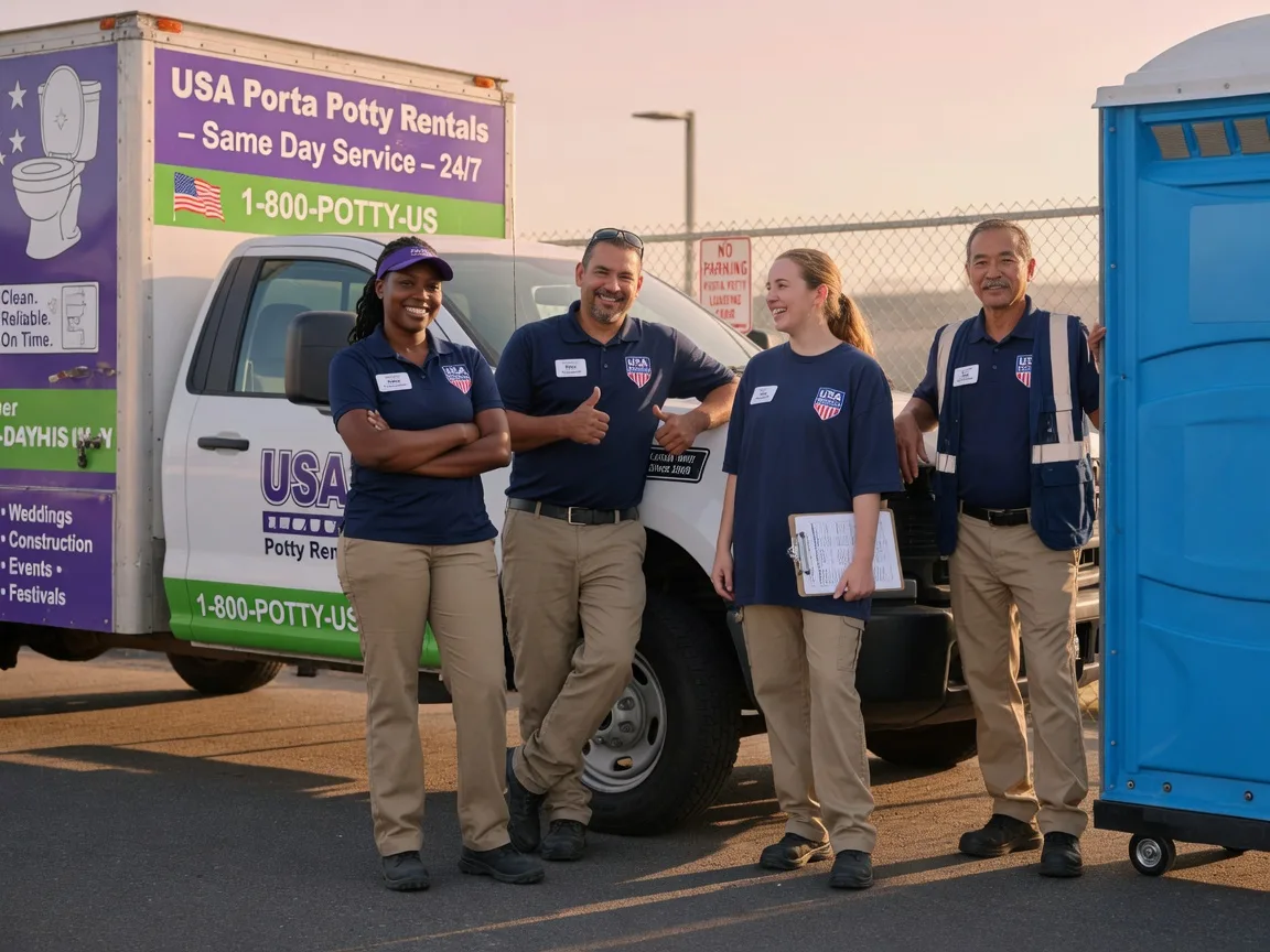 Porta Potty Rental company in Reseda, CA